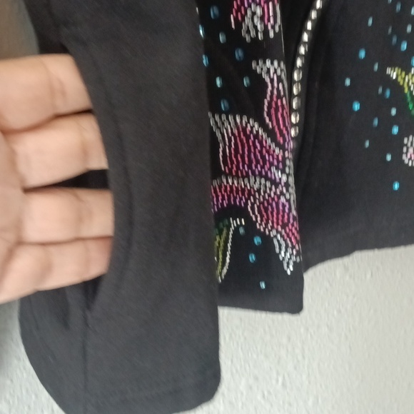 Isaac's Designs sweatshirt zip up jacket - Picture 5 of 8